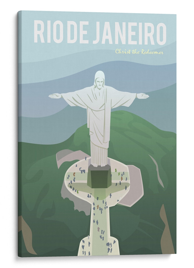 Rio De Janeiro Kristus patsas Matkataulu Canvas taulu Dekoa rio-de-janeiro-kristus-patsas-matkataulu-canvas-taulu-dekoa